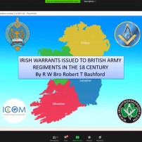 (20201106) Virtual order Sapere Aude: Sapere Aude 107: RW Bro Robert Bashford: The Story of Irish Travelling Military Warrants (20201106) Virtual order Sapere Aude: Sapere Aude 107: RW Bro Robert Bashford: The Story of Irish Travelling Military Warrants